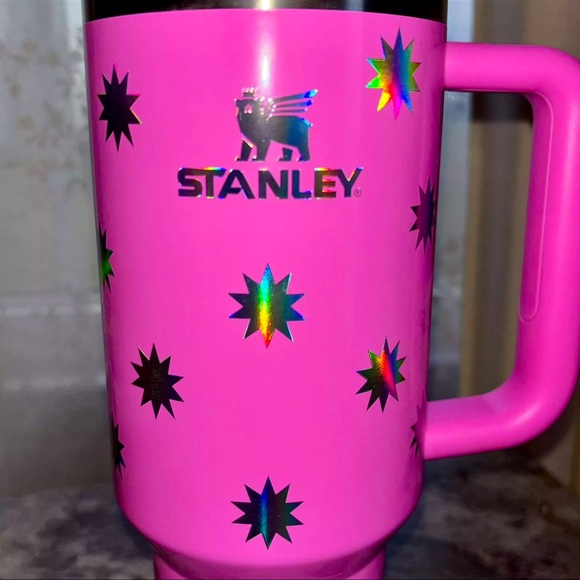 🩷 Stanley x Target Popsicle Pink Starburst 40oz Tumbler 👙 - Picture 3 of 5